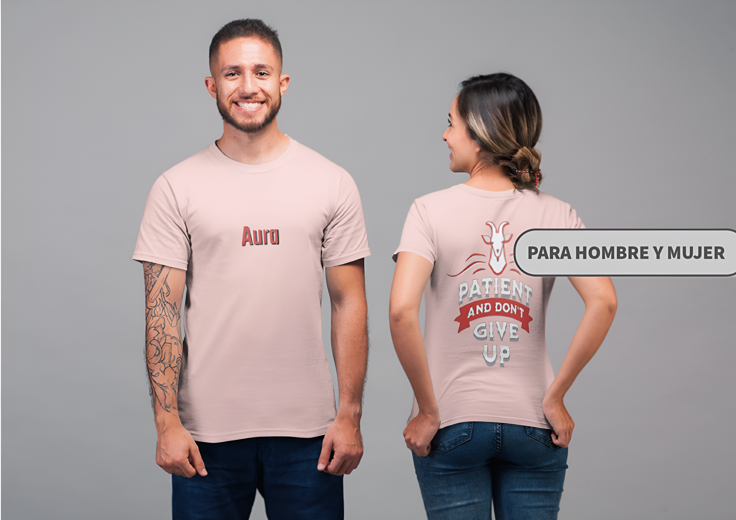Polo Diseño Aura Melón