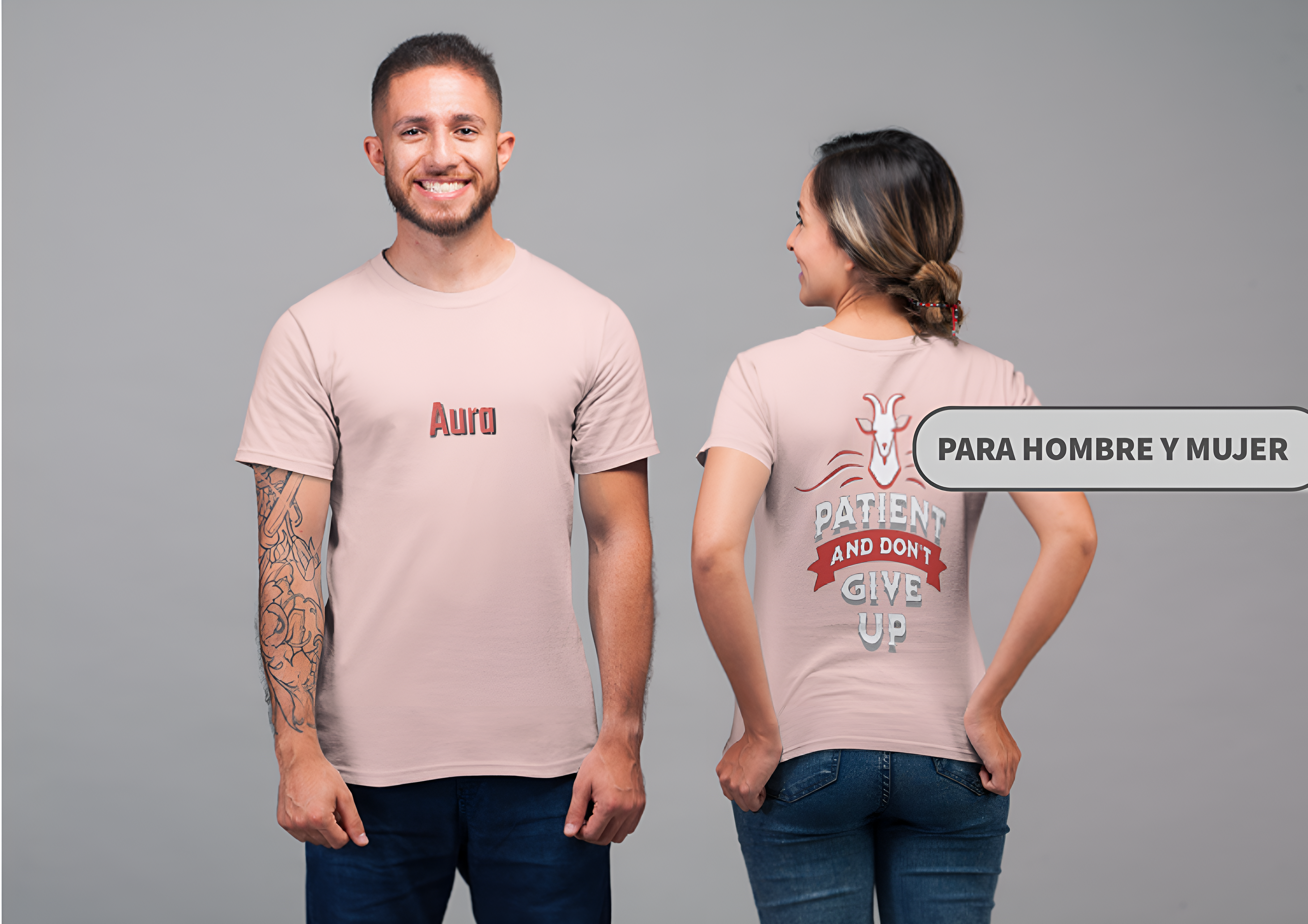 Polo Diseño Aura Melón