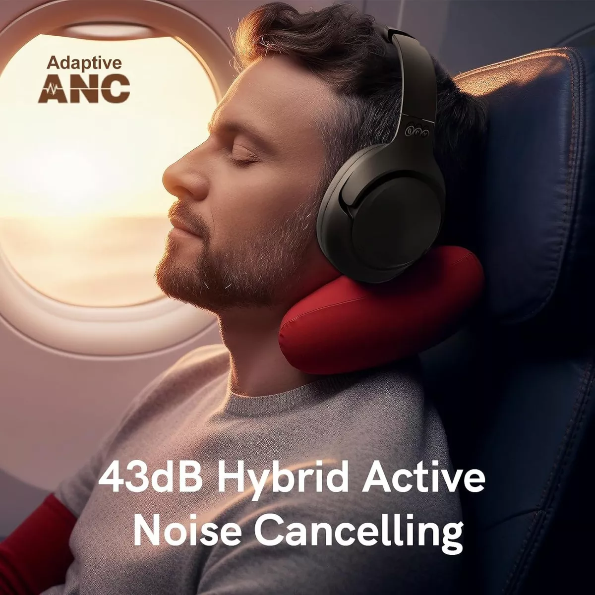 Audífonos Inalámbricos Qcy H3 Cancelación Activa De Ruido 70 Horas